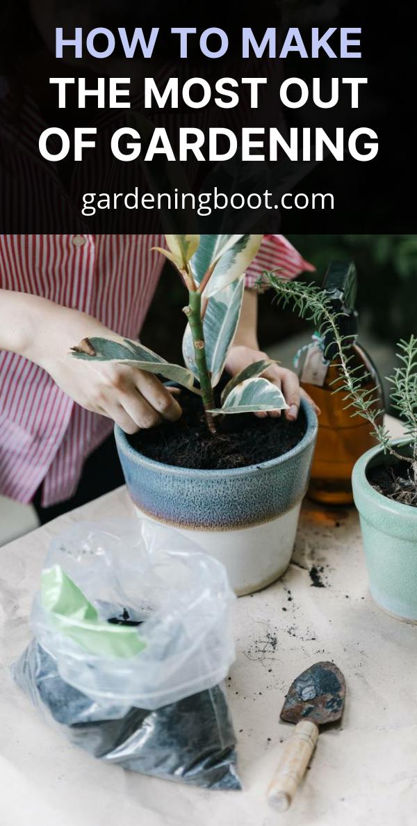 How to Make the Most Out of Gardening