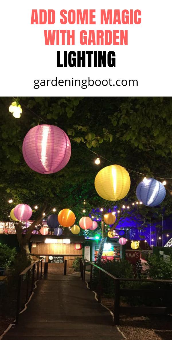Add Some Magic with Garden Lighting